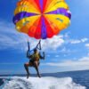 Parasailing in zanzibar